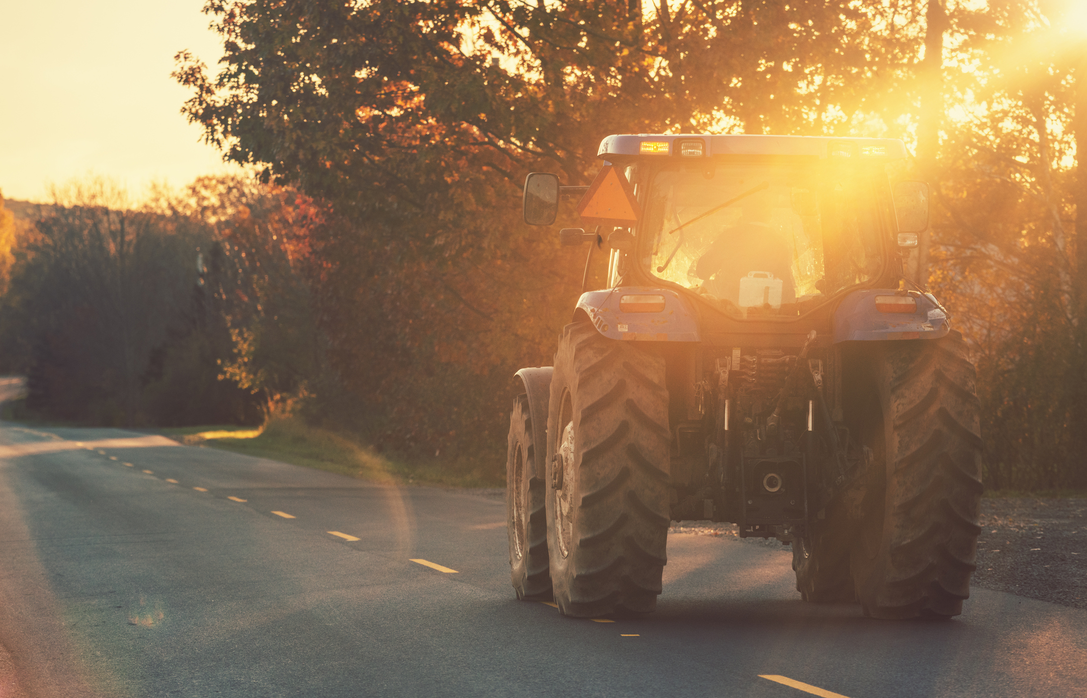 Tractors on the Roadway ShultzRollins